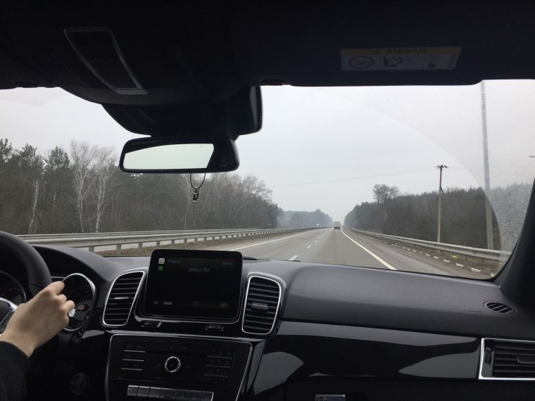 Вид из Мерседеса