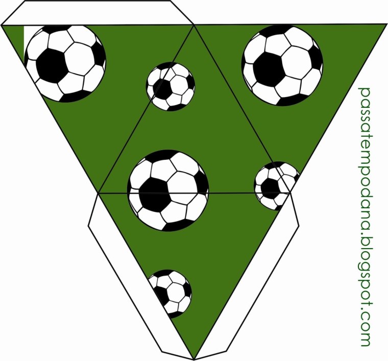 Конверт в стиле футбол