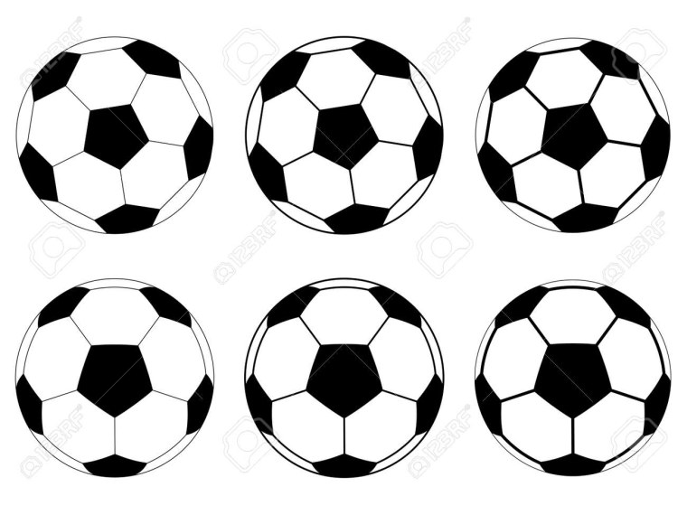 Футбольный мяч в разрезе