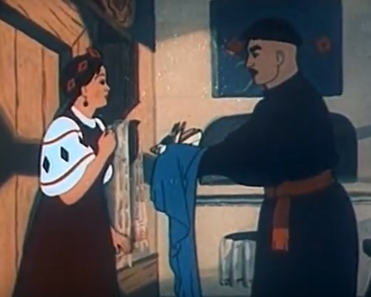 Ночь перед Рождеством мультфильм черевички