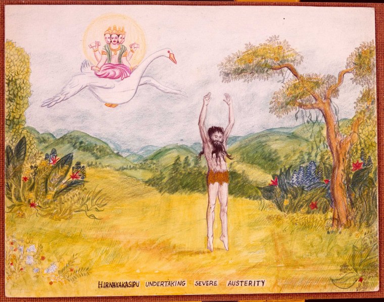 Хираньякашипу скелет аскезы