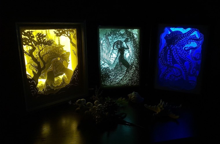 Лайтбокс с фотографией