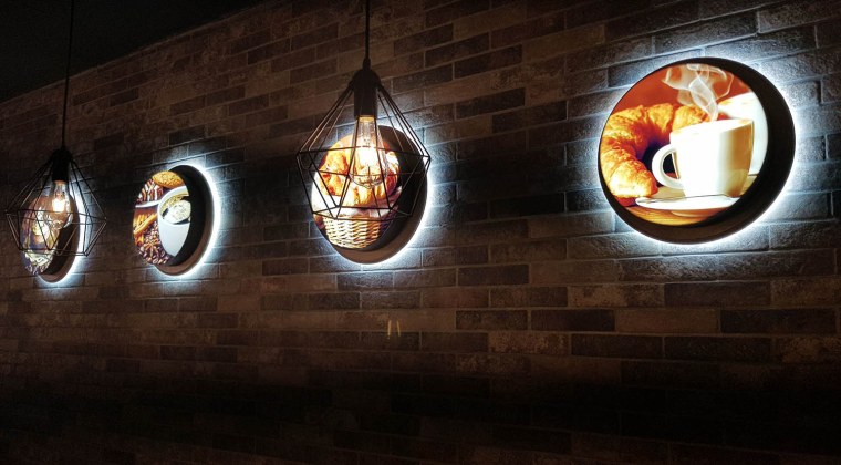 Лайтбоксы световые для интерьера