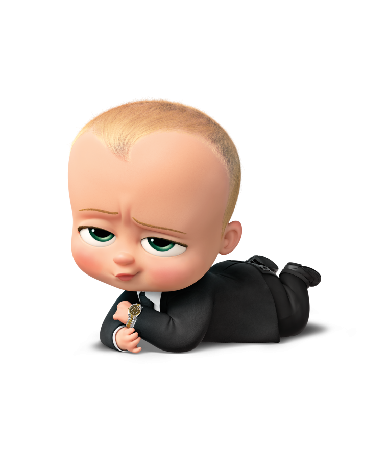 Босс молокосос 2 на белом фоне