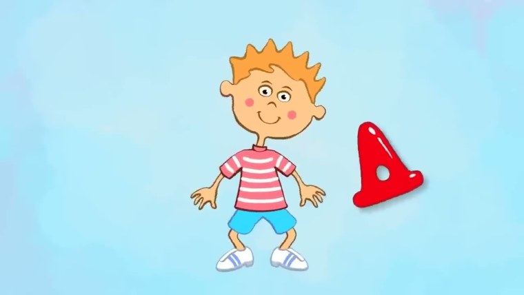 Синий трактор алфавит для малышей