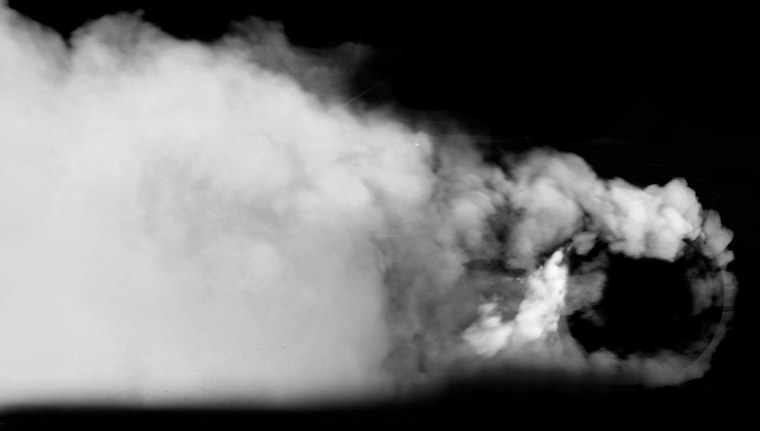 Дым из под колес