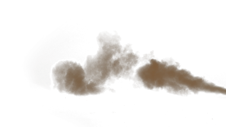 Пыль от колес