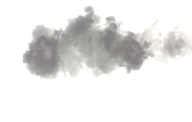 Облако пыли на прозрачном фоне