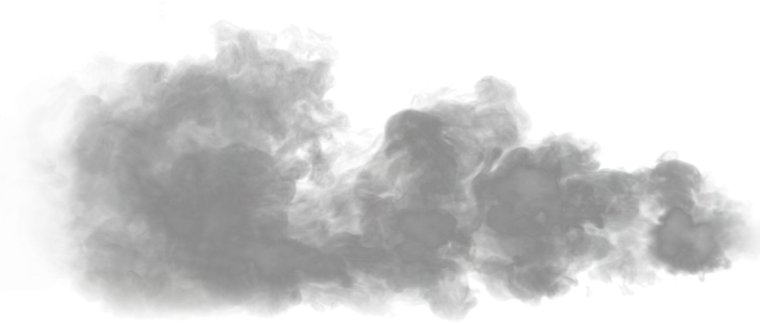 Эффект дыма без фона