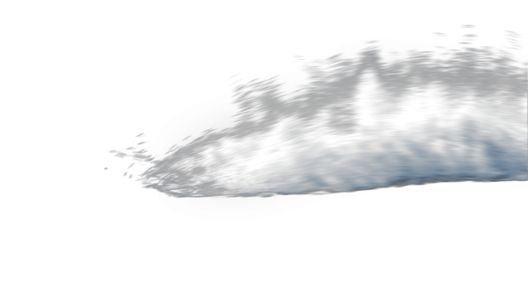 Брызги снега