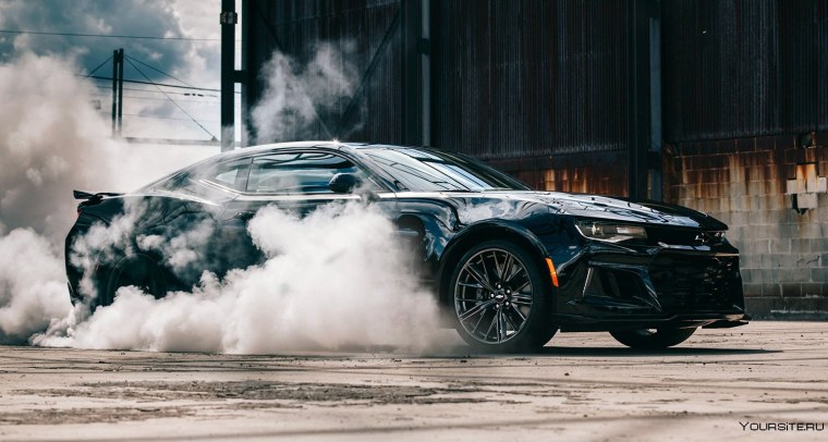 Шевроле Камаро бернаут