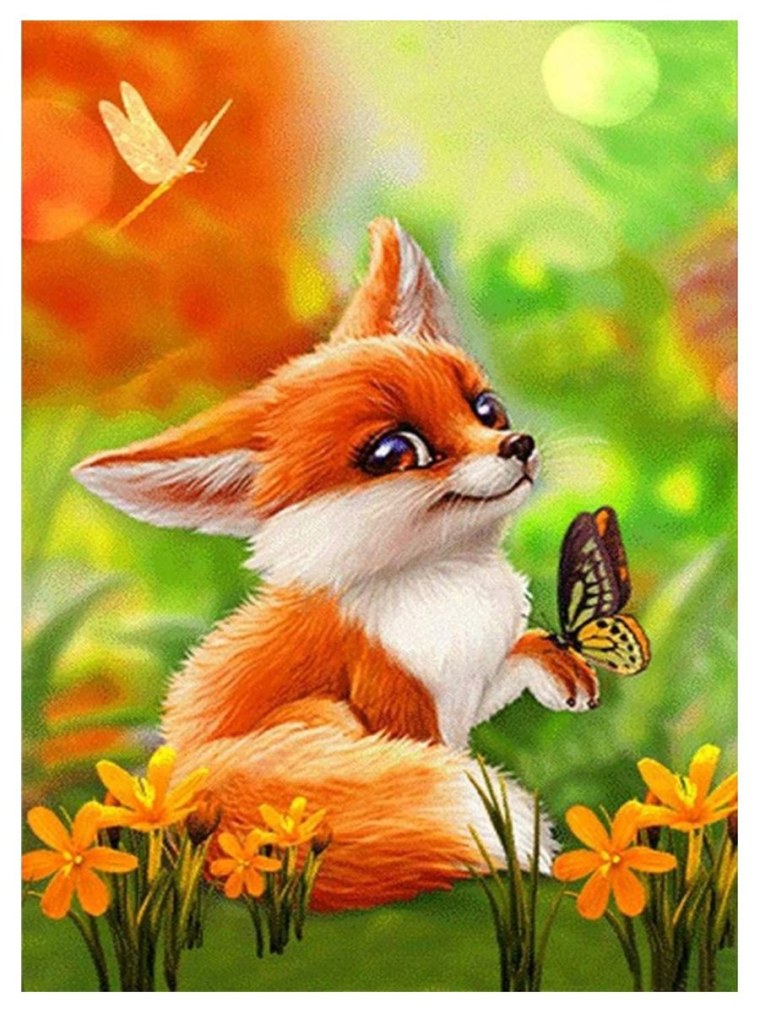 Красивые мультяшные зверюшки