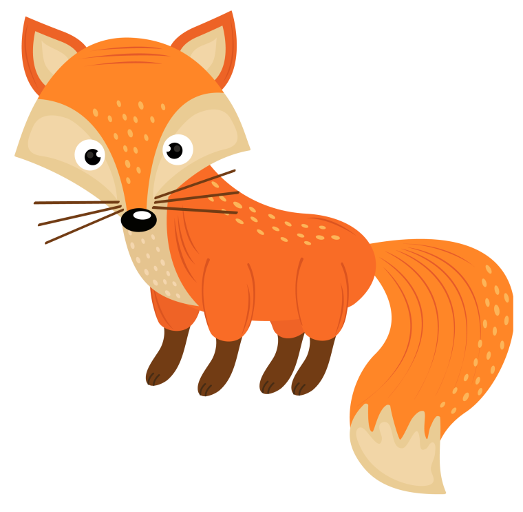 Лиса приклеена