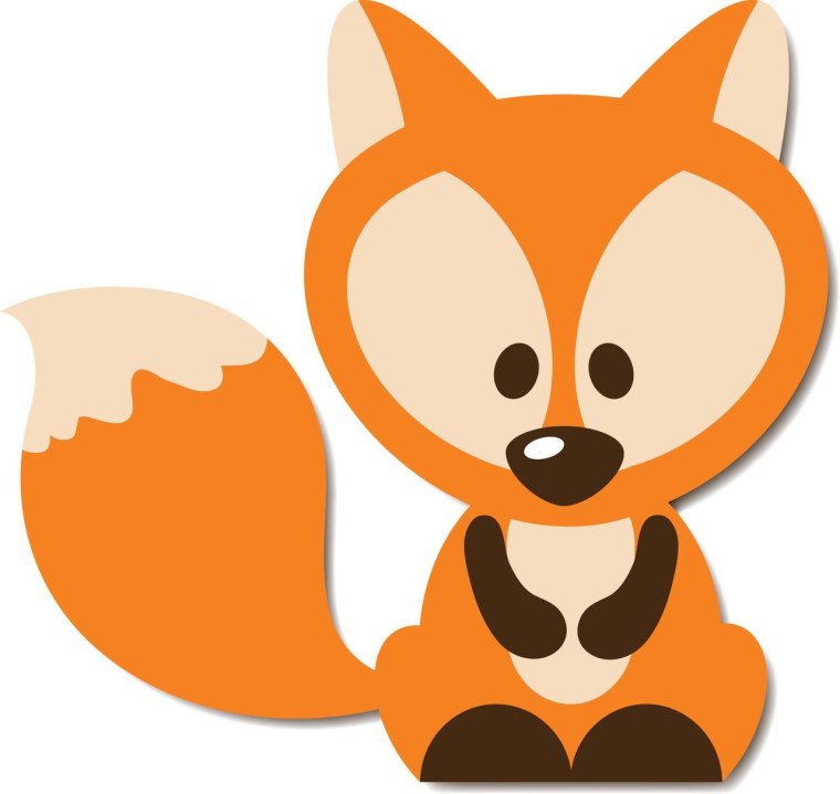 Трафарет лисы