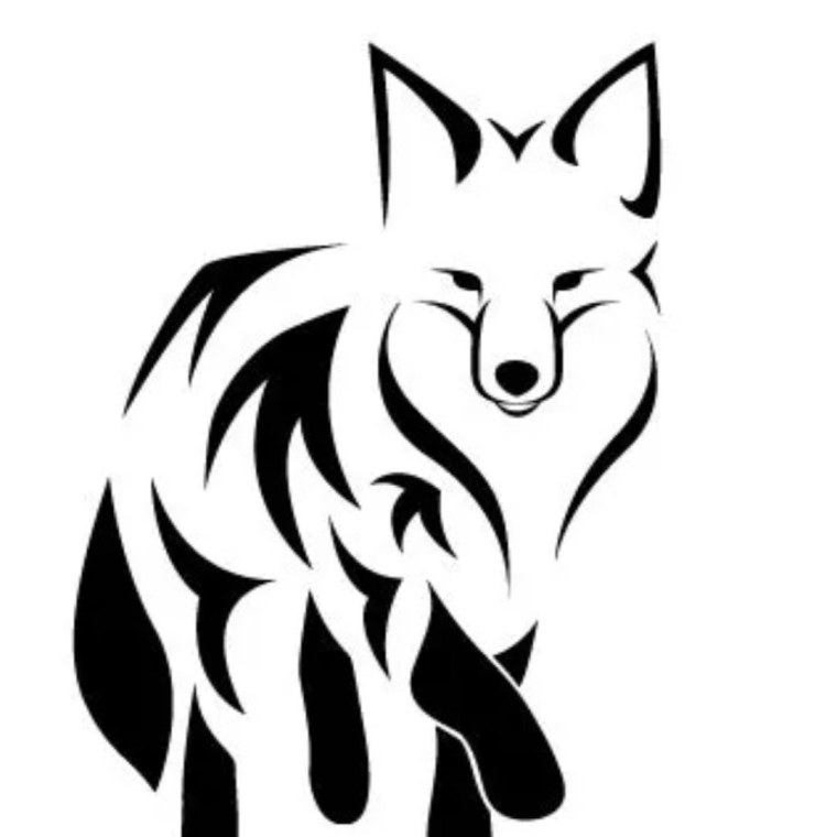 Очертания лисы