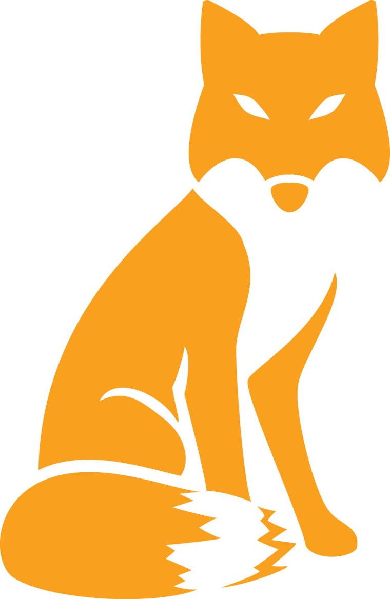 Силуэт лисы