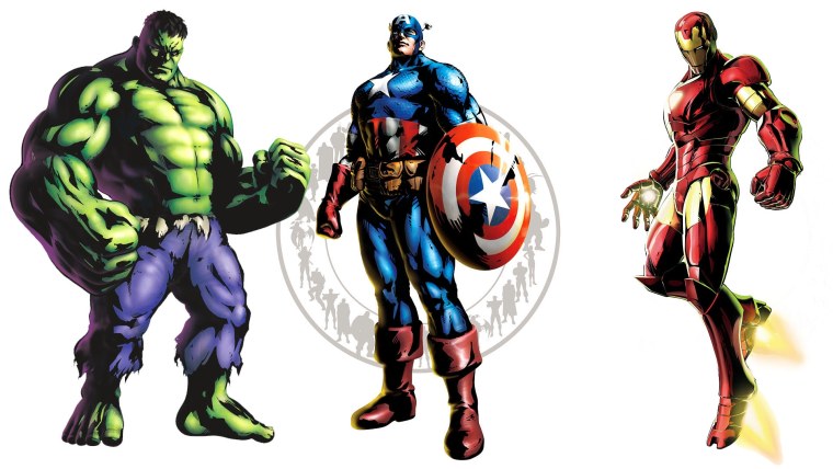 Халк и Капитан Америка