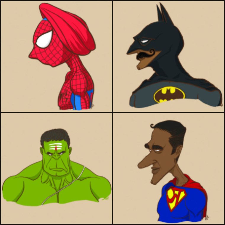 Человек паук Халк Супермен человек паук