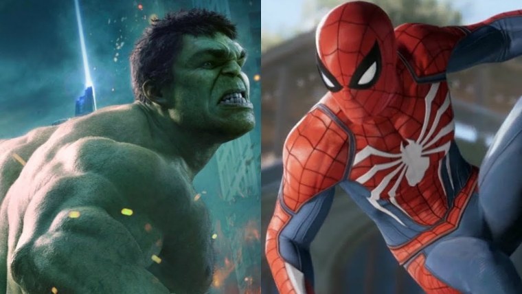 Халк и человек паук