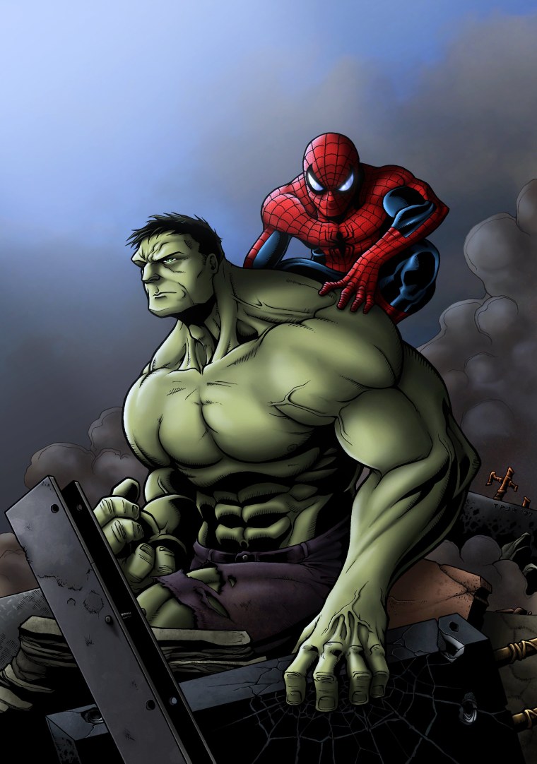 Спайдер Халк Марвел