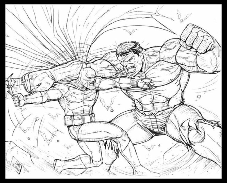 Халк человек паук Железный человек раскраска