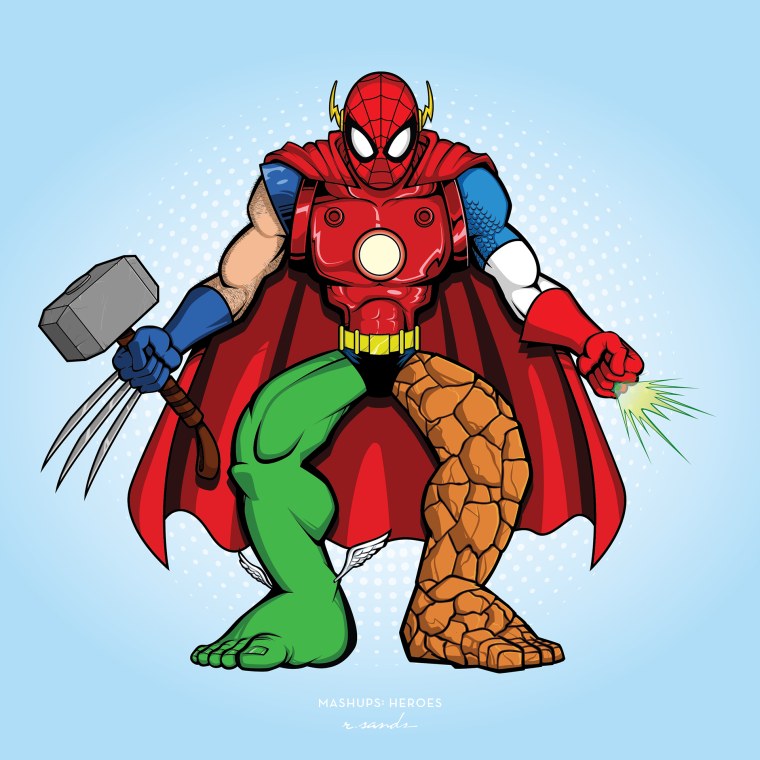 Марвел Бамблби паук Халк