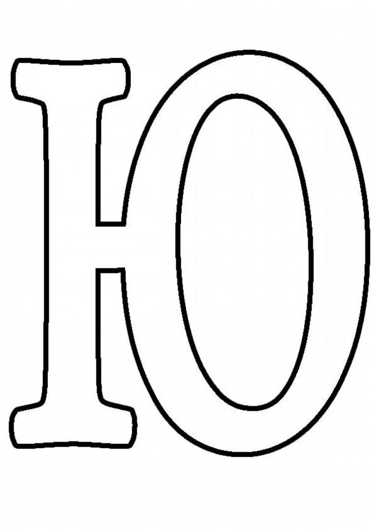 Трафарет букв для вырезания