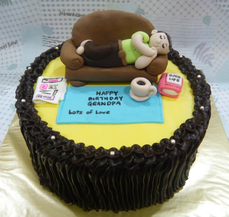 Торт дедушке на день рождения