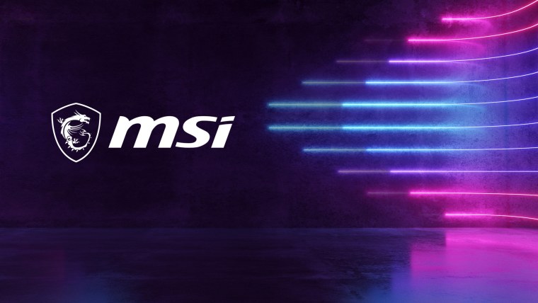 Заставки для игрового ПК MSI неон