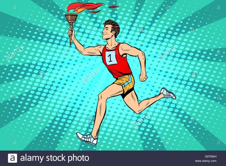 Легкая атлетика рисунок