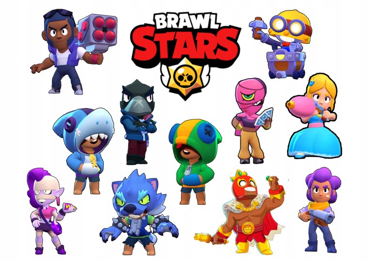 Brawl Stars сахарная печать