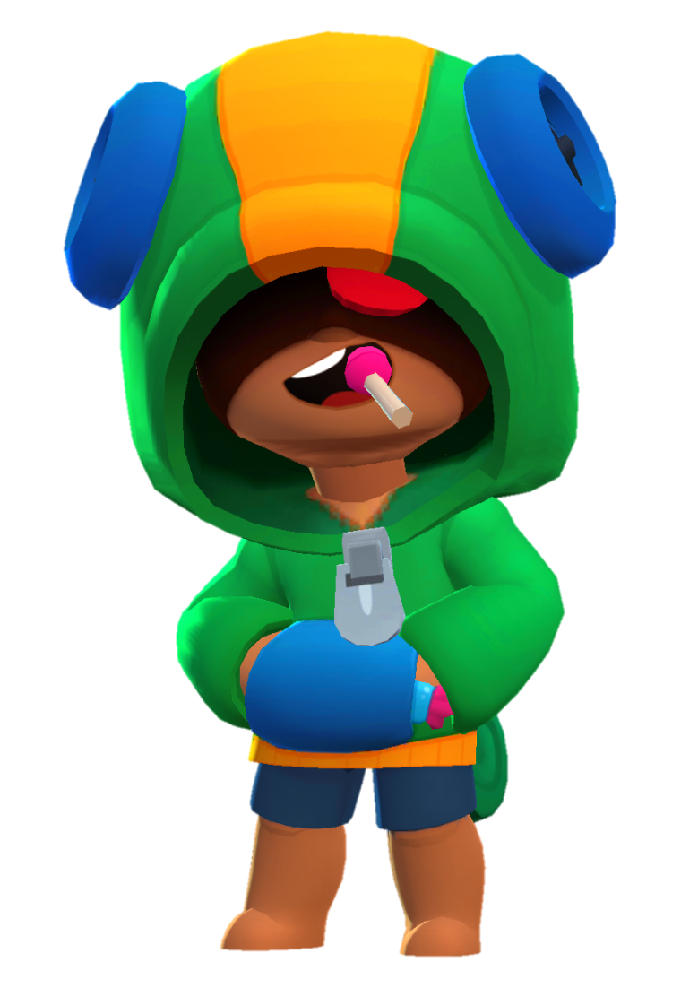 Леон герой игры БРАВЛ старс