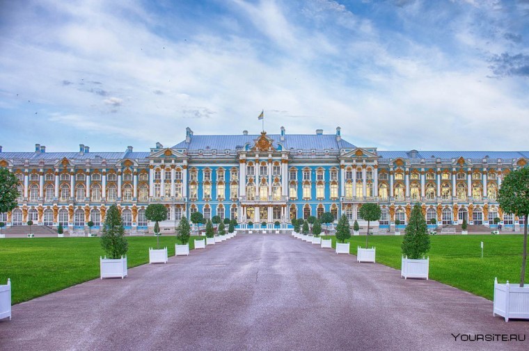 Царское село Санкт-Петербург Екатерининский дворец