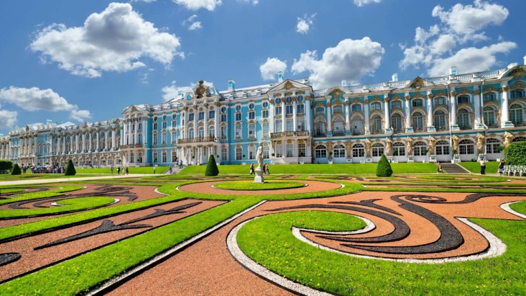 Парк Екатерининского дворца в Царском селе