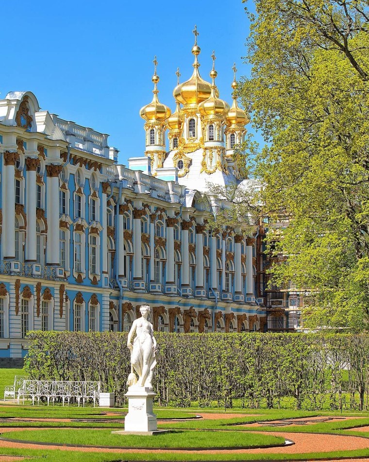 Царское село Санкт-Петербург Екатерининский дворец