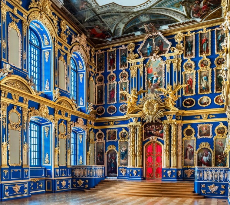 Большой Екатерининский дворец в Царском селе