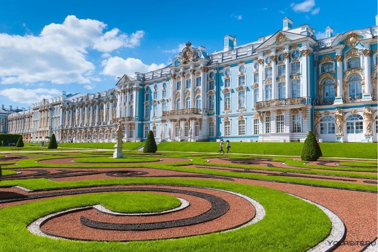 Город Пушкин Царское село Екатерининский дворец