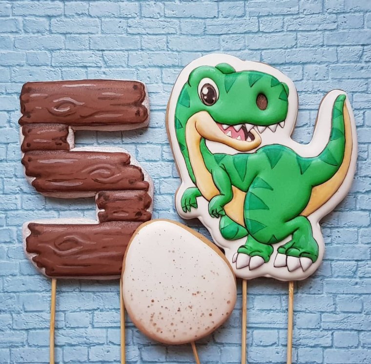 Пряник Динозаврик