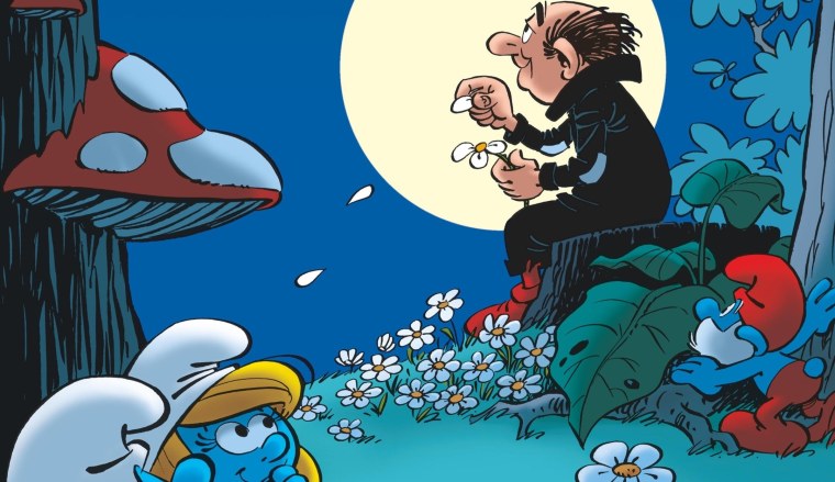 Смурфетта и Гаргамель арт