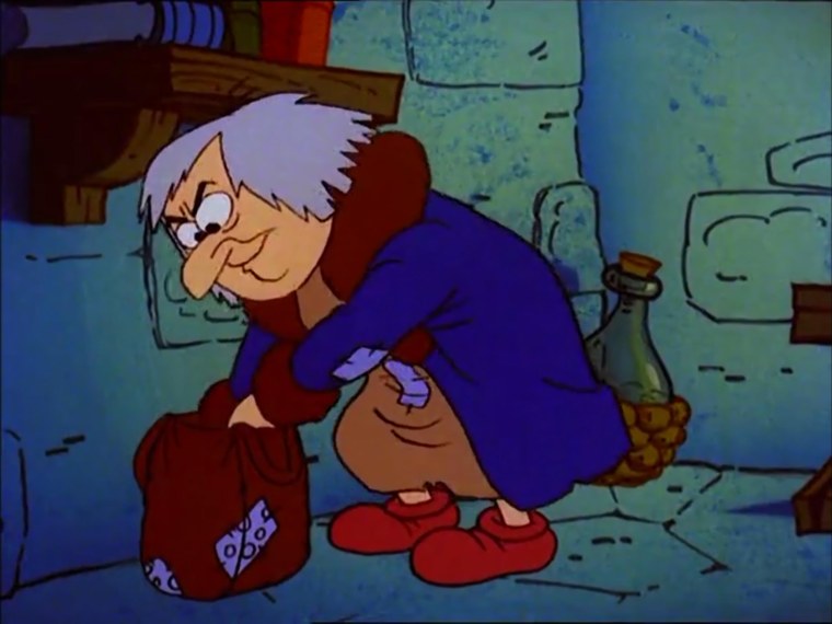 Смурфики Гаргамель и его мама