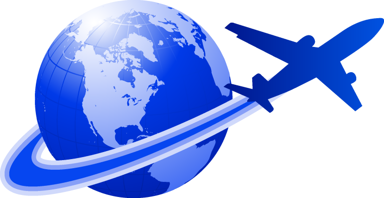 Самолет вокруг земного шара