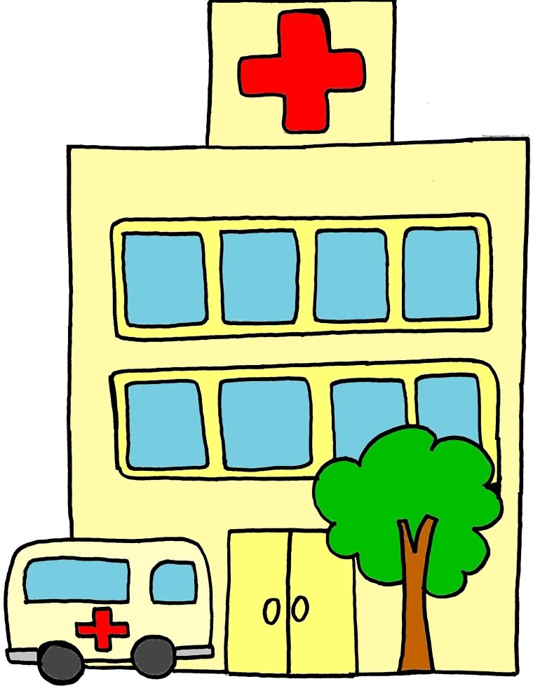 Больница иллюстрация