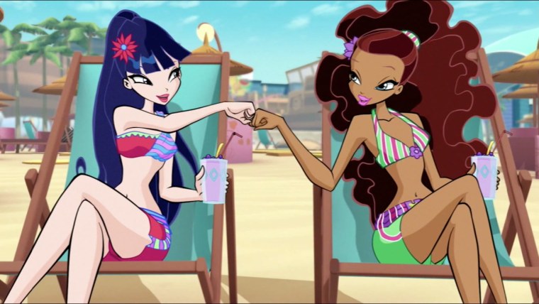 Винкс Муза и Лейла