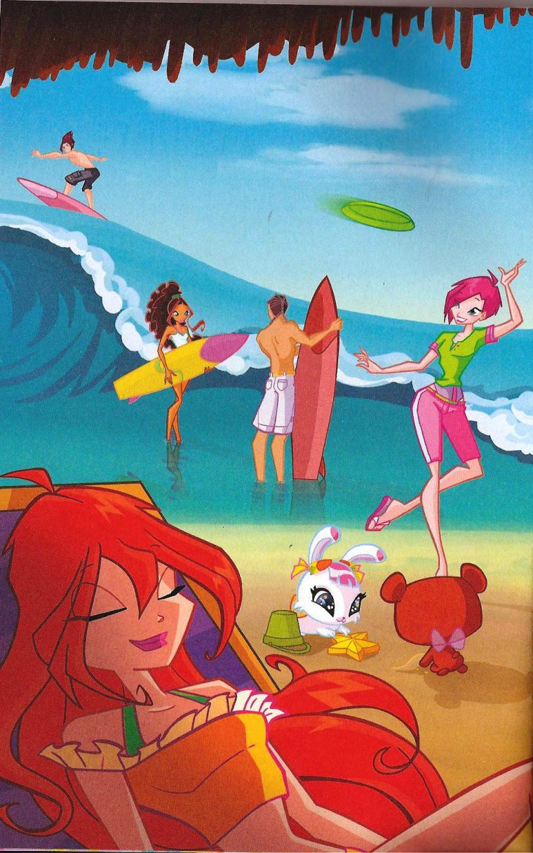 Клуб Винкс на пляже