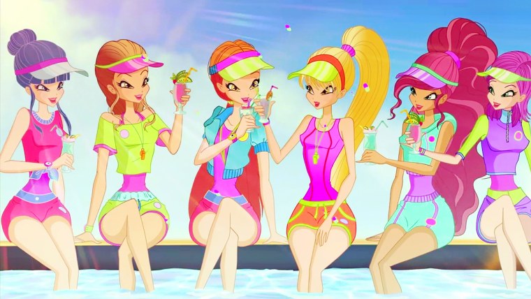 Мир Винкс пляж