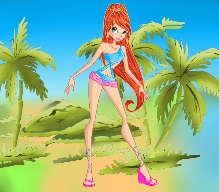 Винкс в купальниках