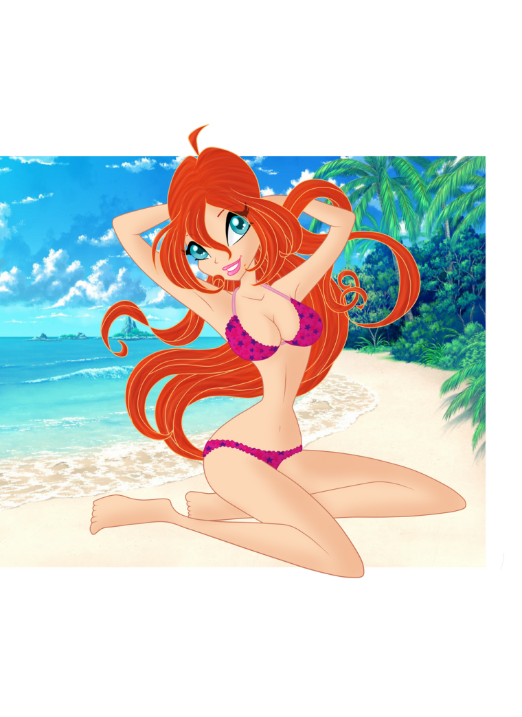 Клуб Винкс Блум в купальнике