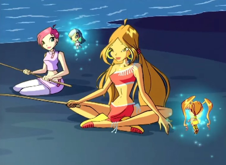 Винкс в купальниках