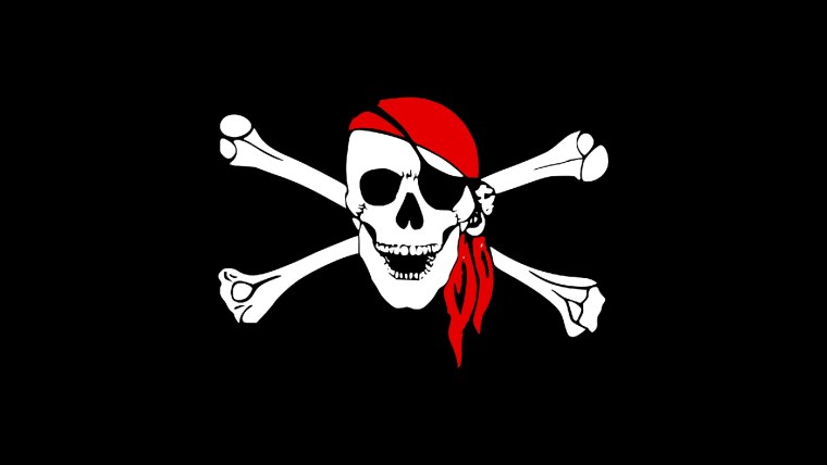 Весёлый Роджер у пиратов