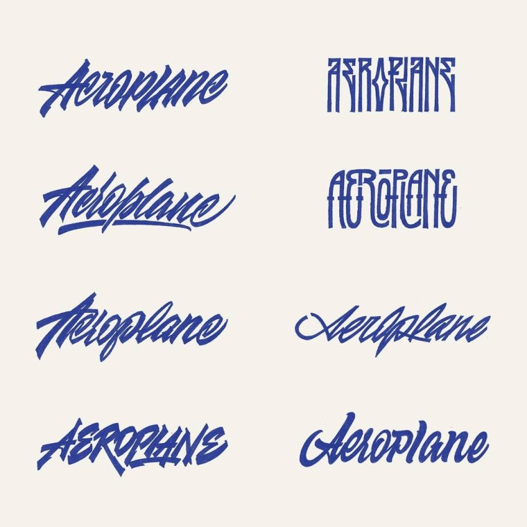 Советский леттеринг шрифт